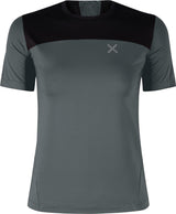 Montura - CHILL T-SHIRT WOMAN — PIOMBO — Vista frontale 1
