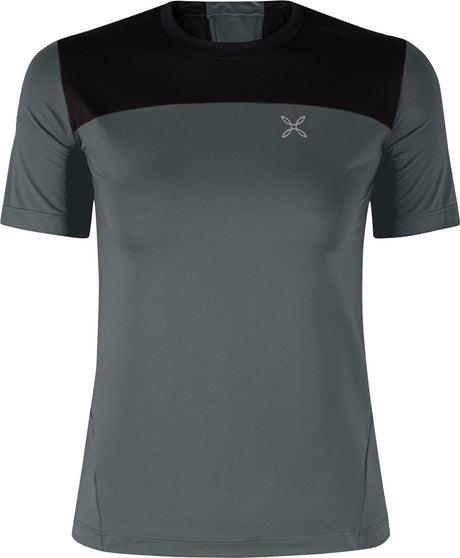 Montura - CHILL T-SHIRT WOMAN — PIOMBO — Vista frontale 1