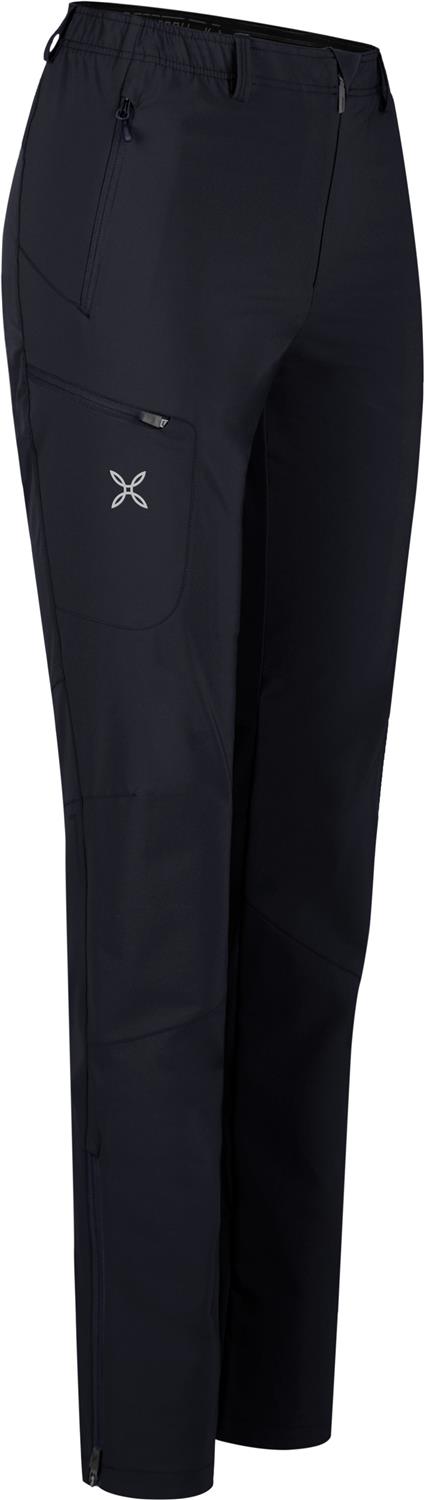 Montura - LEDGE PANTS WOMAN — BLACK — Immagine 2