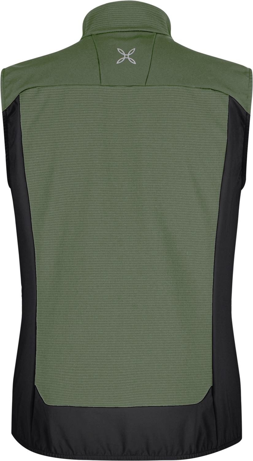 Montura - DOLOMITI WIND VEST — VERDE SALVIA — Vista posteriore 2