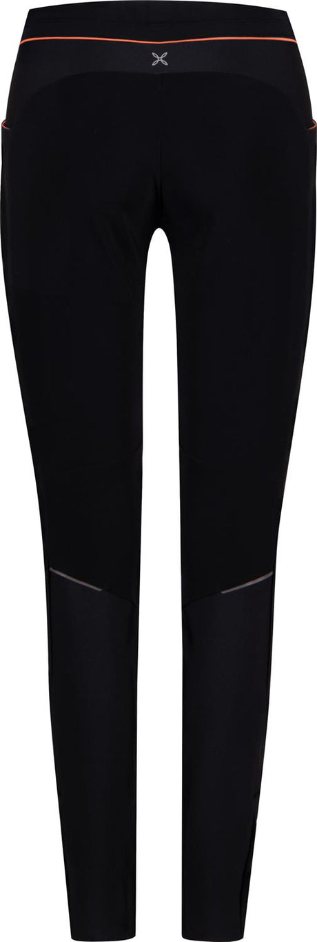 Montura - THERMO FIT 2 PANTS WOMAN — BLACK/MELON — Vista posteriore 3
