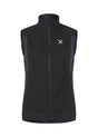 Montura - PREMIUM WIND VEST WOMAN — BLACK/ANTRACITE — Vista frontale 1