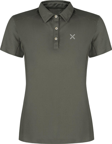 Montura - OUTDOOR HOLIDAY 2 POLO WOMAN — VERDE SALVIA — Vista frontale 1