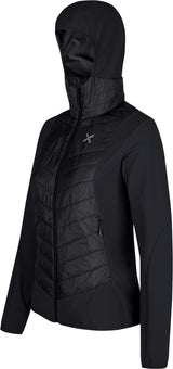 Montura - TRACE HYBRID JACKET WOMAN — BLACK — Immagine 2