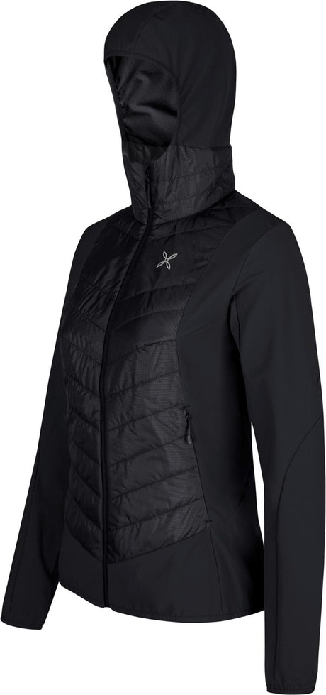 Montura - TRACE HYBRID JACKET WOMAN — BLACK — Immagine 2