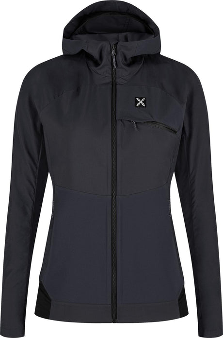 Montura - ALTAI HOODED JACKET WOMAN — ANTRACITE — Vista frontale 1