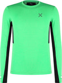 Montura - STRIDE POLARTEC L/S MAGLIA — VIBE GREEN — Vista frontale 1