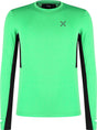 Montura - STRIDE POLARTEC L/S MAGLIA — VIBE GREEN — Vista frontale 1