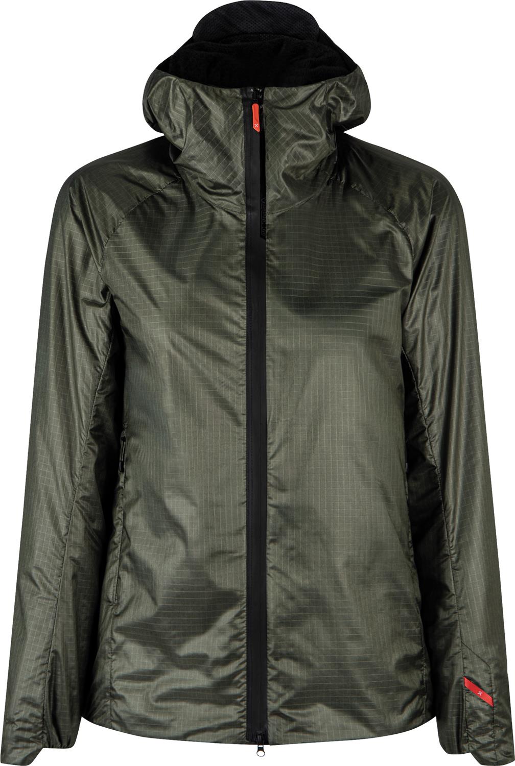 Montura - VERSANTE OCTA HOODED JACKET W. — VERDE SALVIA — Vista frontale 1