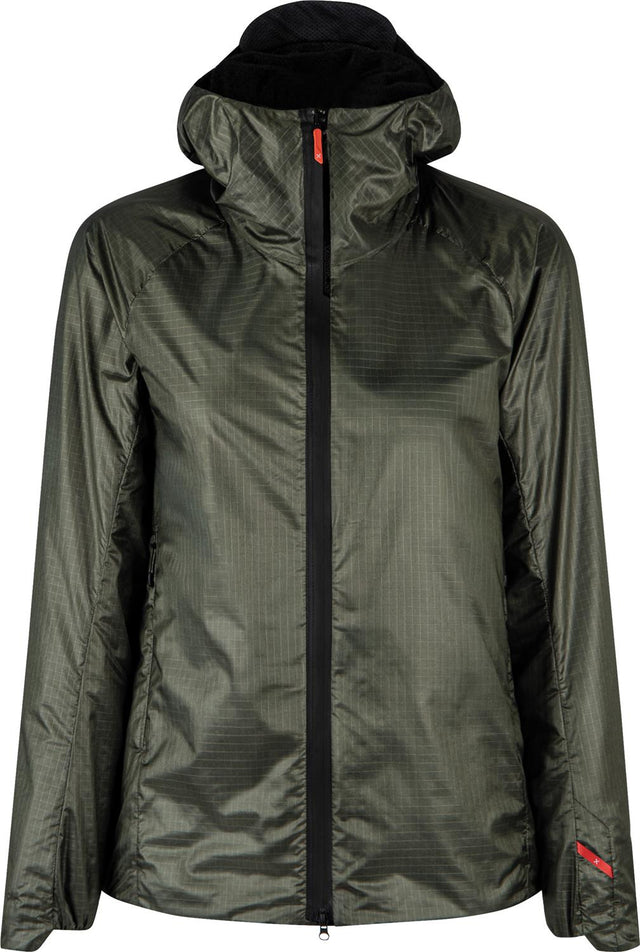 Montura - VERSANTE OCTA HOODED JACKET W. — VERDE SALVIA — Vista frontale 1