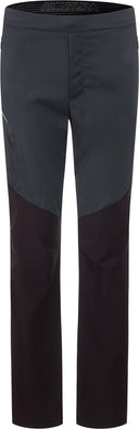 Montura - ROUTE MIX PANTS — ANTRACITE/VIBE GREEN — Vista frontale 1