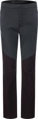 Montura - ROUTE MIX PANTS — ANTRACITE/VIBE GREEN — Vista frontale 1