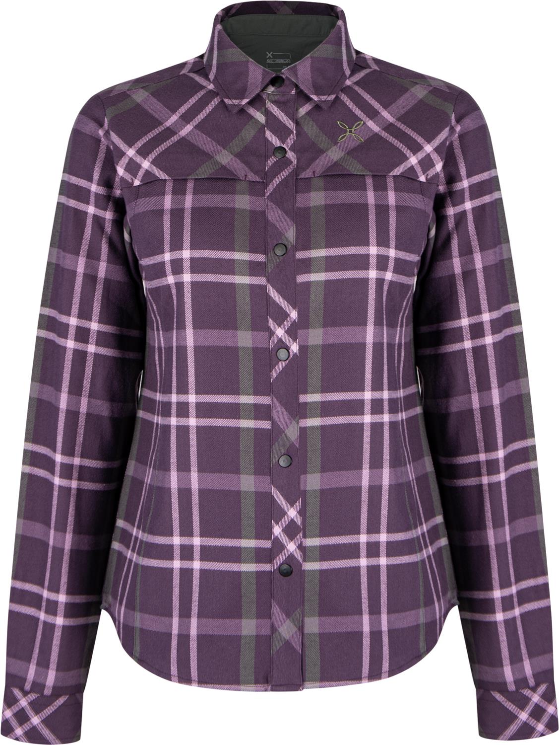 Montura - CHECK SHIRT WOMAN — VINACCIA/VERDE SALVIA — Vista frontale 1