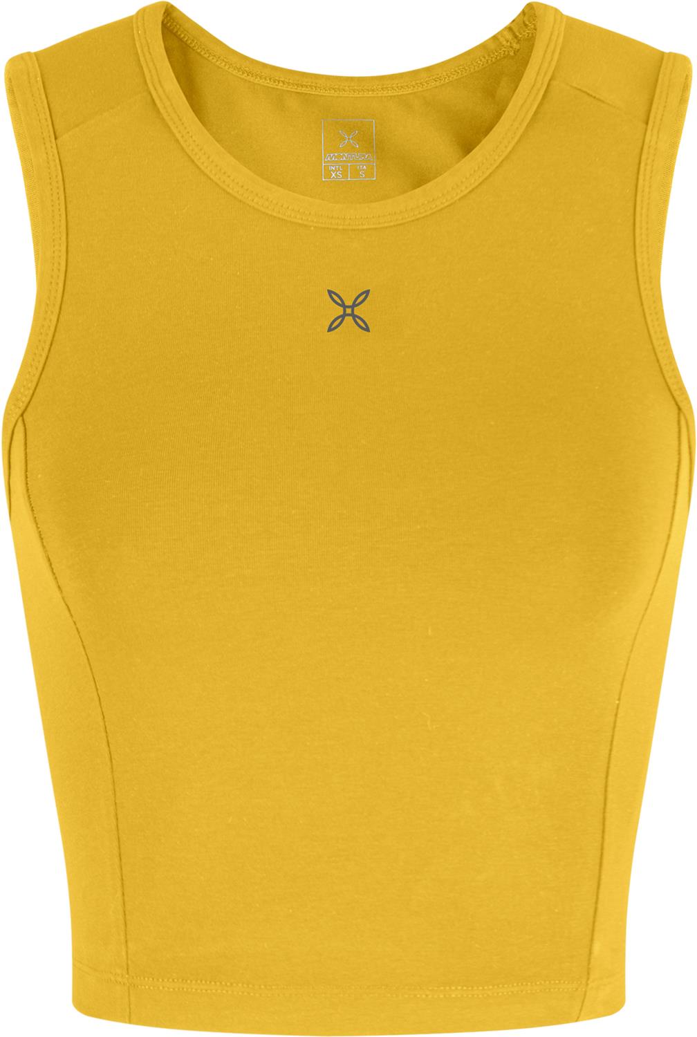 Montura - SHIVA TANK TOP WOMAN — MUSTARD — Vista frontale 1