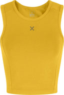 Montura - SHIVA TANK TOP WOMAN — MUSTARD — Vista frontale 1