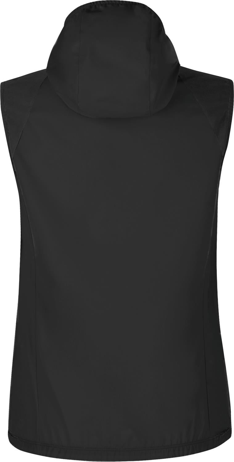 Montura - RISE HOODED VEST WOMAN — BLACK — Vista posteriore 3