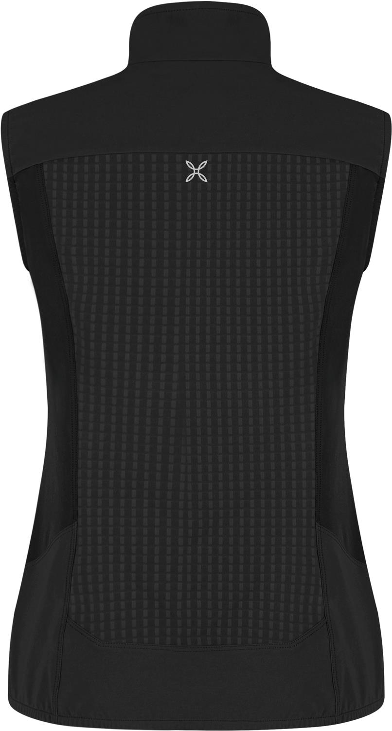 Montura - SEED VEST WOMAN — BLACK — Vista posteriore 2