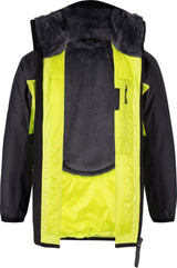 Montura - NEVIS 2 JACKET KIDS — ANTRACITE/VERDE LIME — Immagine 4