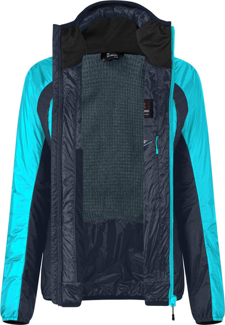 Montura - VULCAN 2.0 JACKET WOMAN — TURQUOISE/GRAPHITE BLUE — Immagine 4