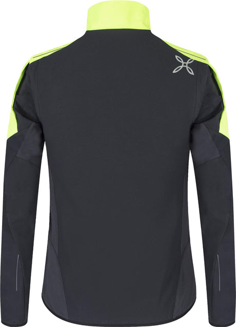 Montura - BRAVE 3 JACKET — BLACK/GIALLO FLUO — Vista posteriore 3