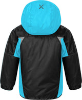 Montura - SNOW 2 JACKET BABY — BLACK/TURQUOISE — Vista posteriore 3
