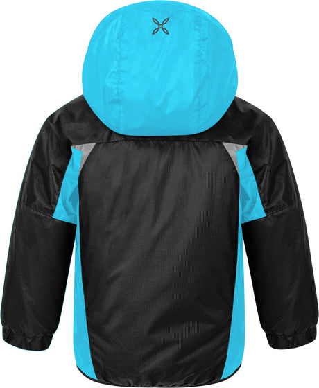 Montura - SNOW 2 JACKET BABY — BLACK/TURQUOISE — Vista posteriore 3