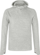 Montura - VERSANTE MERINO HOODED L/S TEE — OXFORD TAN — Vista frontale 1