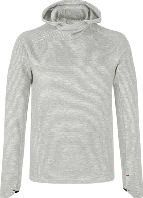 Montura - VERSANTE MERINO HOODED L/S TEE — OXFORD TAN — Vista frontale 1