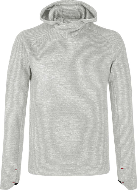 Montura - VERSANTE MERINO HOODED L/S TEE — OXFORD TAN — Vista frontale 1