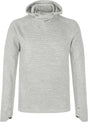 Montura - VERSANTE MERINO HOODED L/S TEE — OXFORD TAN — Vista frontale 1