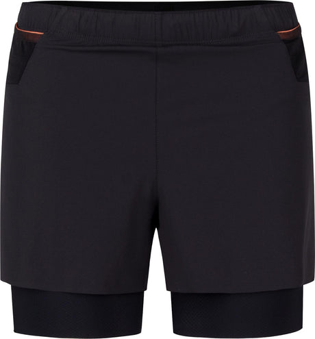 Montura - SHADOW 2 SHORTS WOMAN — ARDESIA/MELON — Vista frontale 1