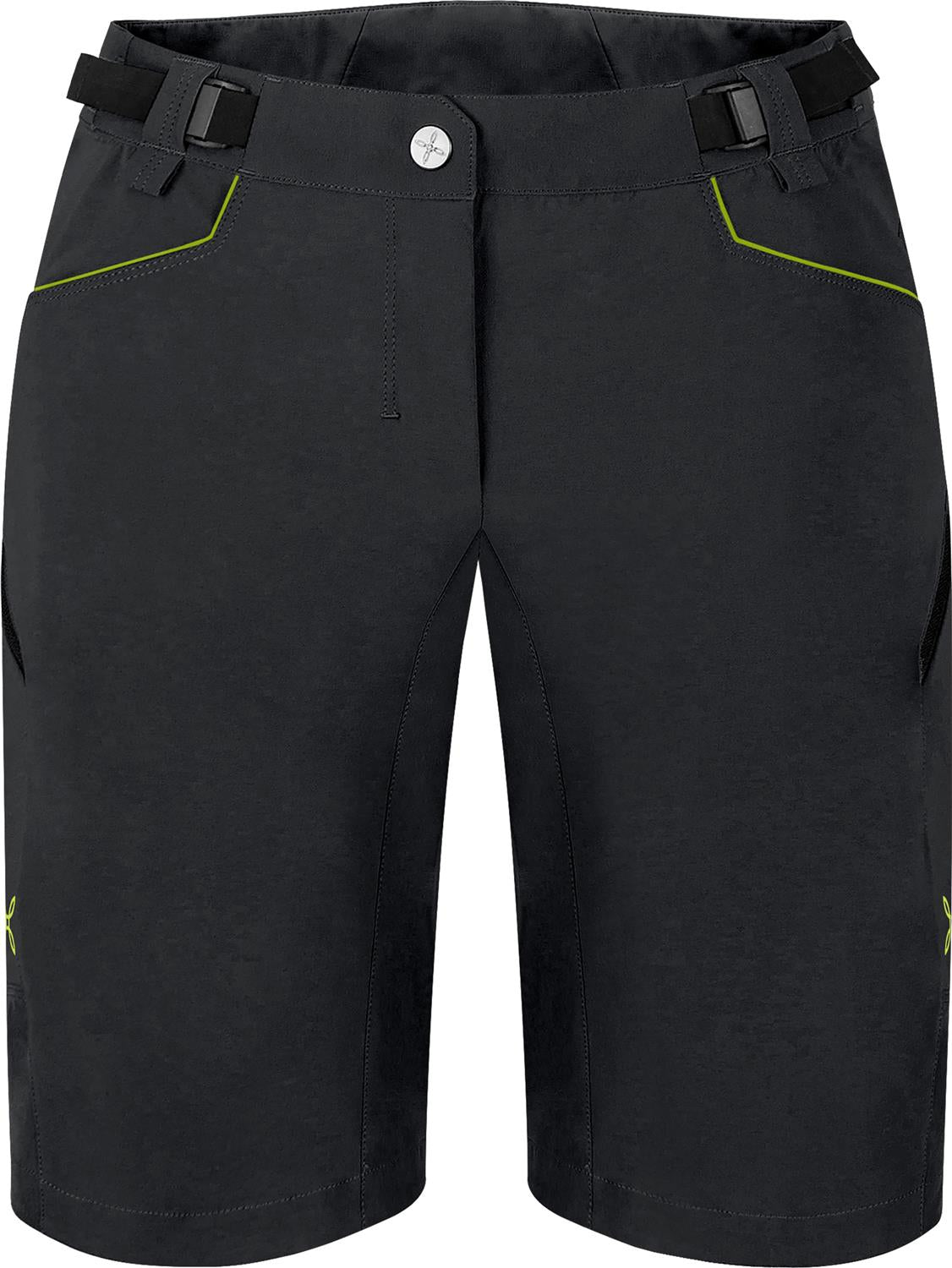 Montura - RANDO CYCLING SHORTS WOMAN — ARDESIA — Vista frontale 1