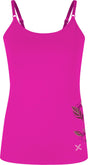 Montura - FLOWER SEAMLESS CANOTTA WOMAN — INTENSE VIOLET — Vista frontale 1