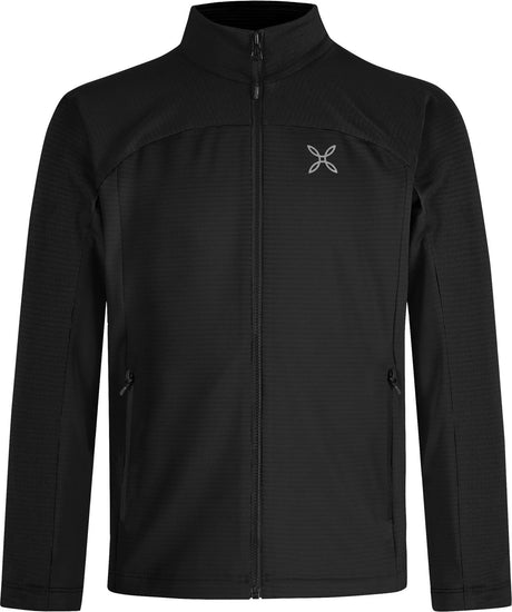 Montura - GRID LIGHT MAGLIA KIDS — BLACK — Vista frontale 1
