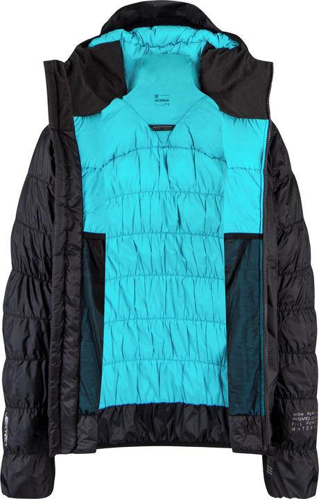 Montura - VERTIGO WATERPROOF DUVET WOMAN — BLACK/TURQUOISE — Immagine 4