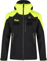 Montura - MONTE 2 JACKET — BLACK/GIALLO FLUO PERS. — Vista frontale 1