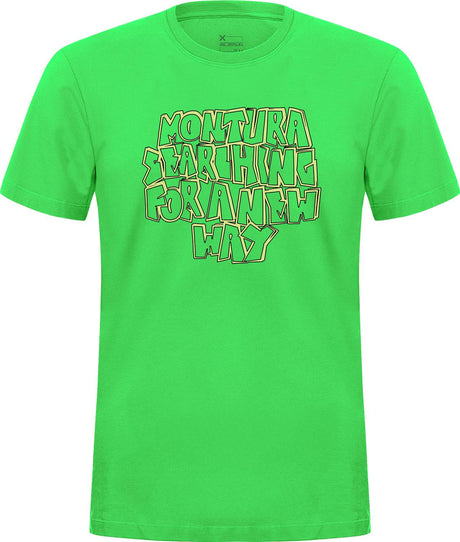 Montura - KNOTS T-SHIRT — VIBE GREEN — Vista frontale 1