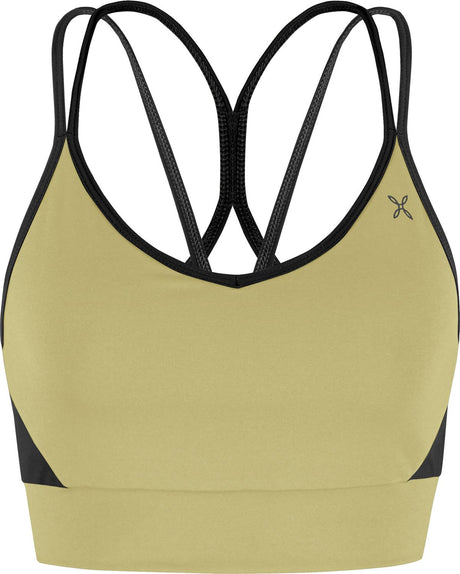 Montura - CRIMP CROSS BRA WOMAN — DESERT BEIGE — Vista frontale 1