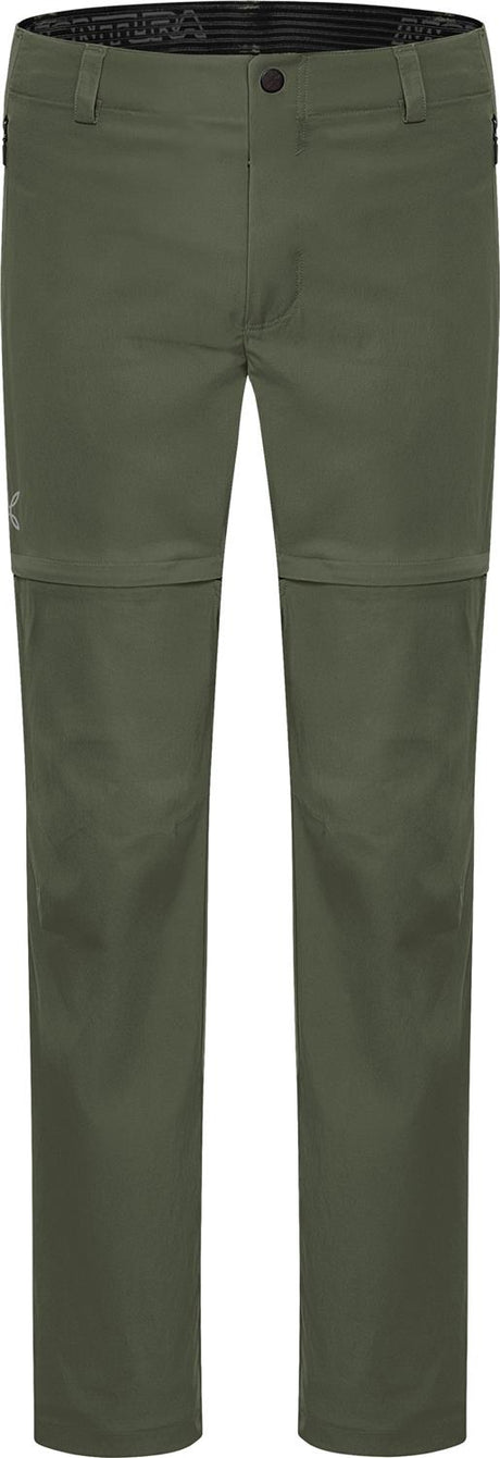 Montura - ROUTE ZIP OFF PANTS — VERDE SALVIA — Vista frontale 1