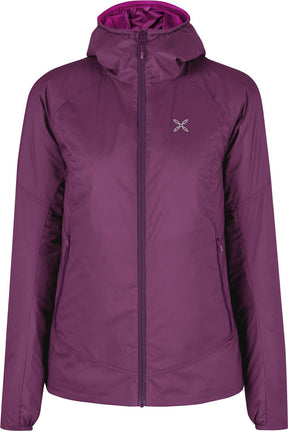 Montura - DOLOMITI HOODED JACKET WOMAN — VINACCIA/BATON ROUGE — Vista frontale 1