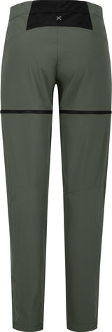 Montura - RISE ZIP OFF PANTS WOMAN — VERDE SALVIA — Vista posteriore 4