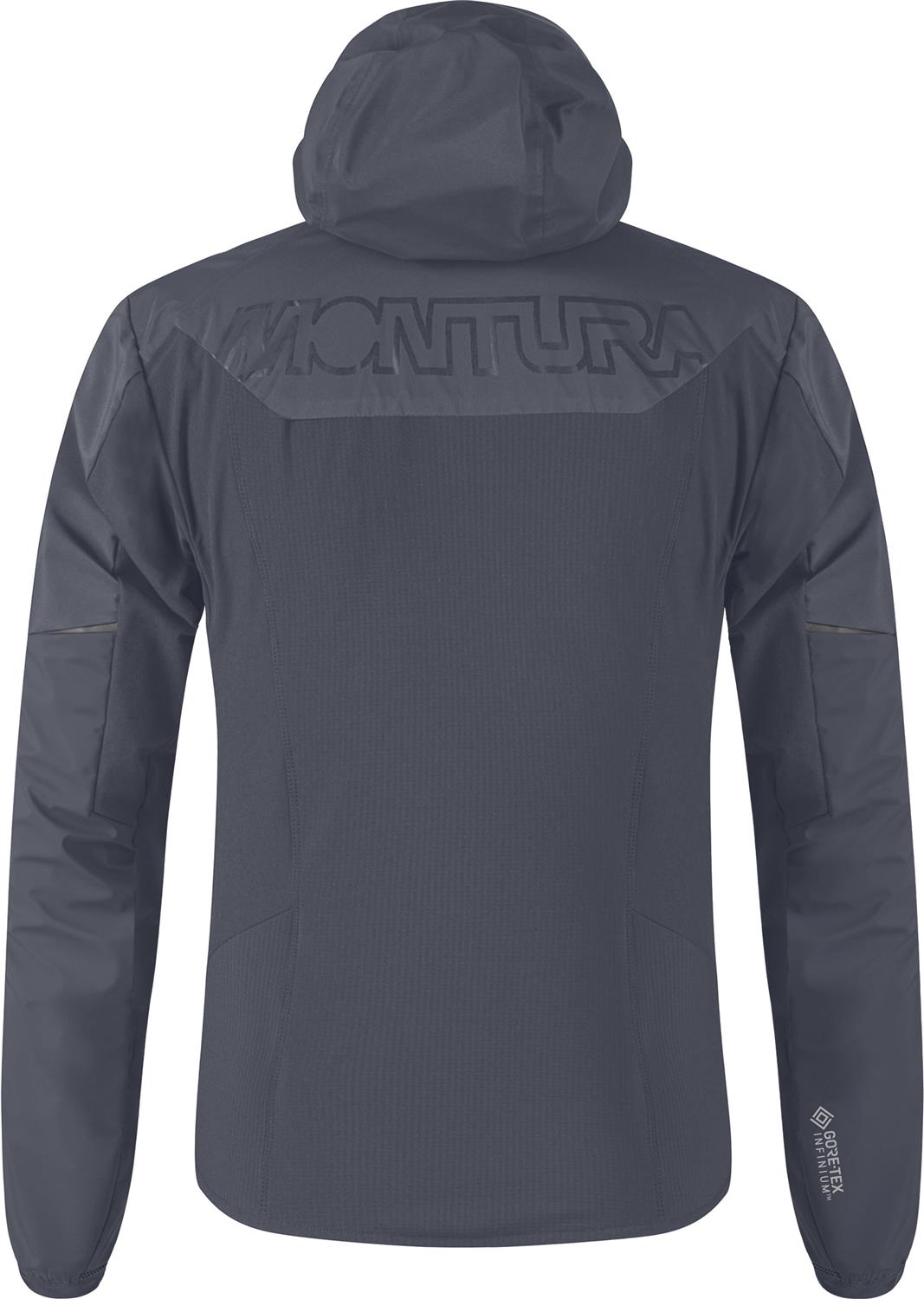Montura - AIR ACTION HYBRID JACKET — GRAPHITE BLUE/B.BLUE — Vista posteriore 3