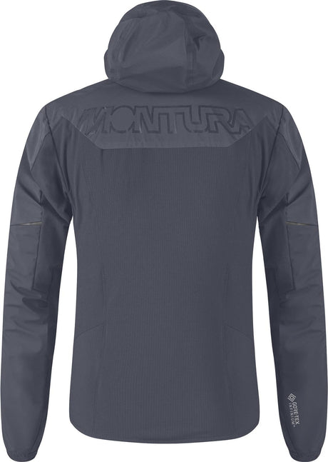Montura - AIR ACTION HYBRID JACKET — GRAPHITE BLUE/B.BLUE — Vista posteriore 3