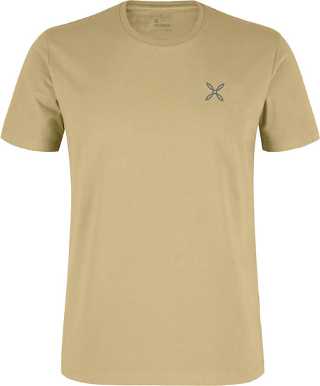 Montura - BASIC LOGO T-SHIRT — DESERT BEIGE — Vista frontale 1