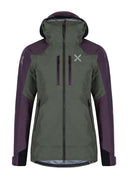 Montura - CLIFF JACKET WOMAN — VERDE SALVIA/VINACCIA — Vista frontale 1