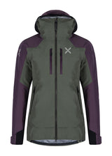 Montura - CLIFF JACKET WOMAN — VERDE SALVIA/VINACCIA — Vista frontale 1
