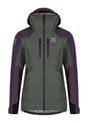 Montura - CLIFF JACKET WOMAN — VERDE SALVIA/VINACCIA — Vista frontale 1