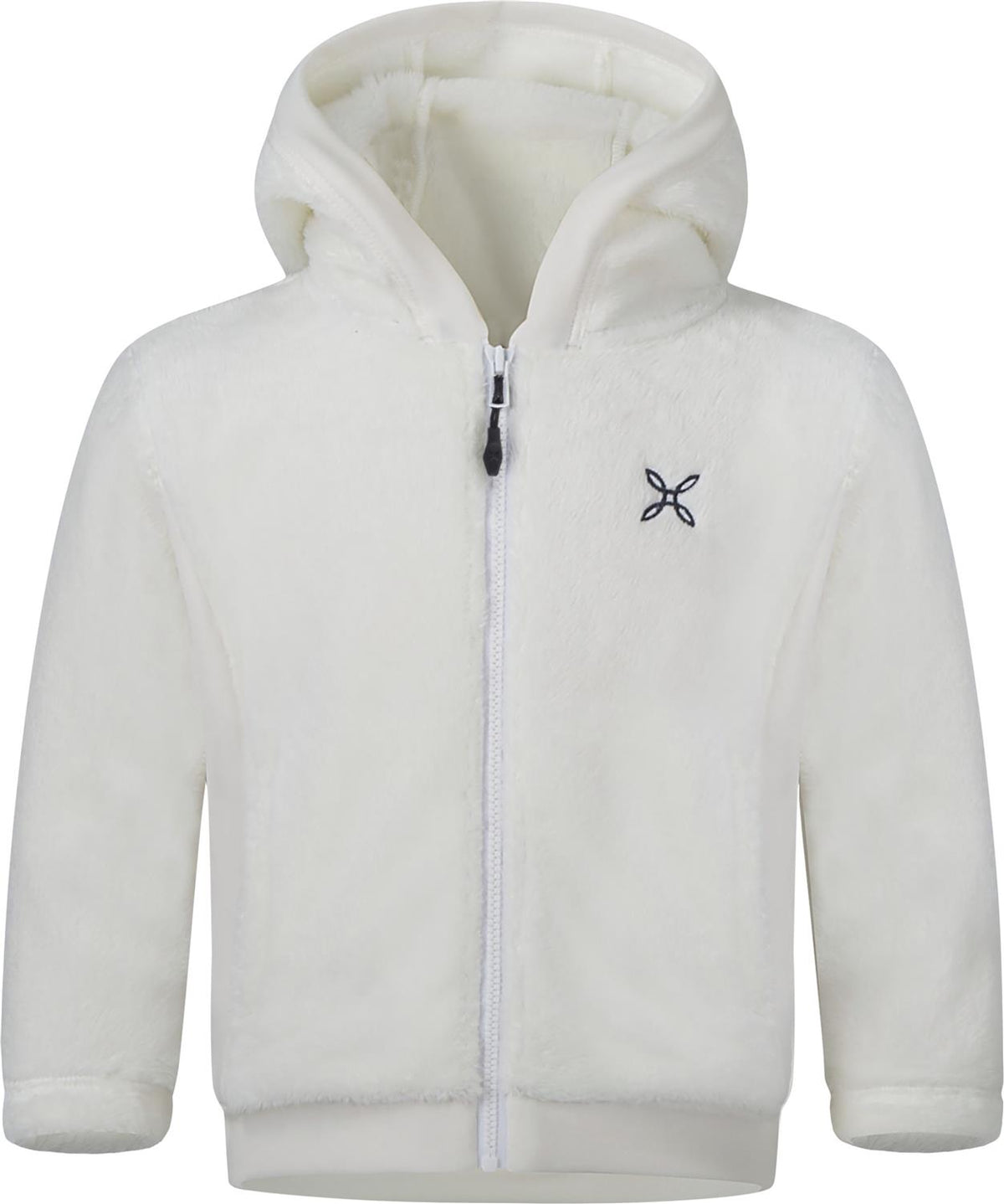 Montura - POLAR STRETCH HOODY JKT BABY — WHITE — Vista frontale 1