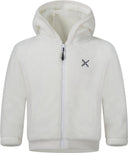 Montura - POLAR STRETCH HOODY JKT BABY — WHITE — Vista frontale 1