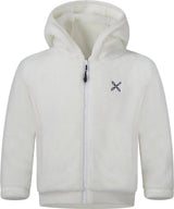 Montura - POLAR STRETCH HOODY JKT BABY — WHITE — Vista frontale 1